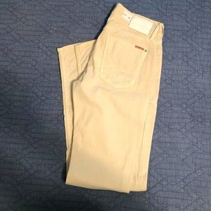 Hudson Byron 29x34 jeans, off-white color